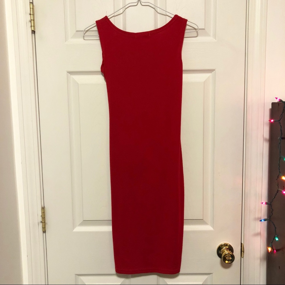 Allegrace Red Dress - Picture 2 of 2